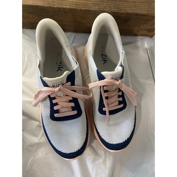 Unisex Kizik Athens Bahama Colorway Lace Up Tennis Shoes-Size M/8-W/9.5‎ Clean